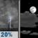Tonight: Isolated showers and thunderstorms before 10pm. Partly cloudy, with a low around 75. Heat index values as high as 101. South southwest wind 7 to 10 mph. Chance of precipitation is 20%. New rainfall amounts less than a tenth of an inch possible. Tonight: Isolated Showers And Thunderstorms then Partly Cloudy