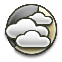 Partly cloudy Moderate frost