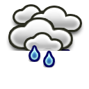 Overcast Probably drizzle