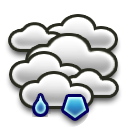 Overcast Chance of rain and or sleet