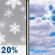 Today: Slight Chance Rain And Snow then Partly Sunny